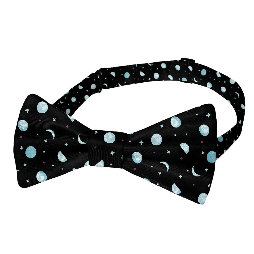Mini Moons Space Theme Bow Tie