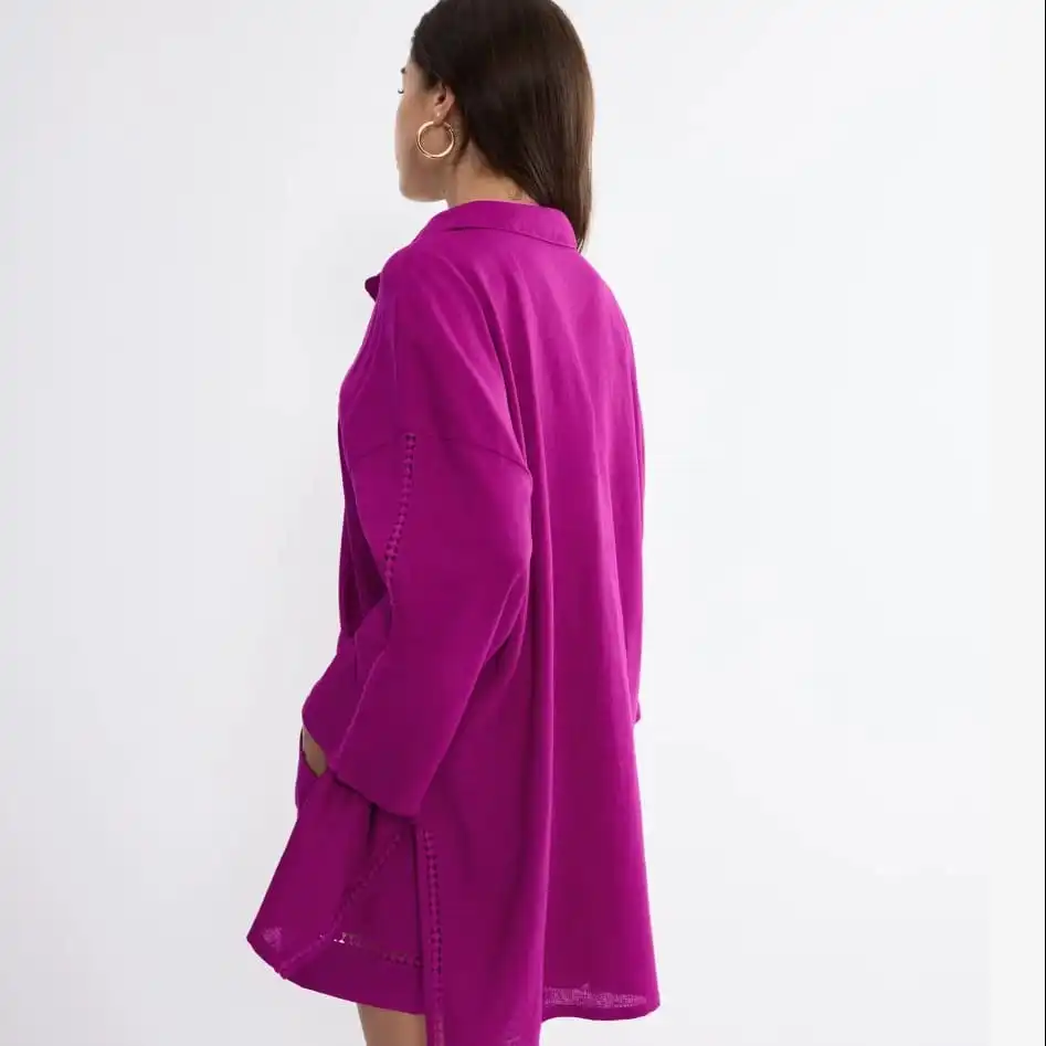 Relaxed Viscose Women's Shirt