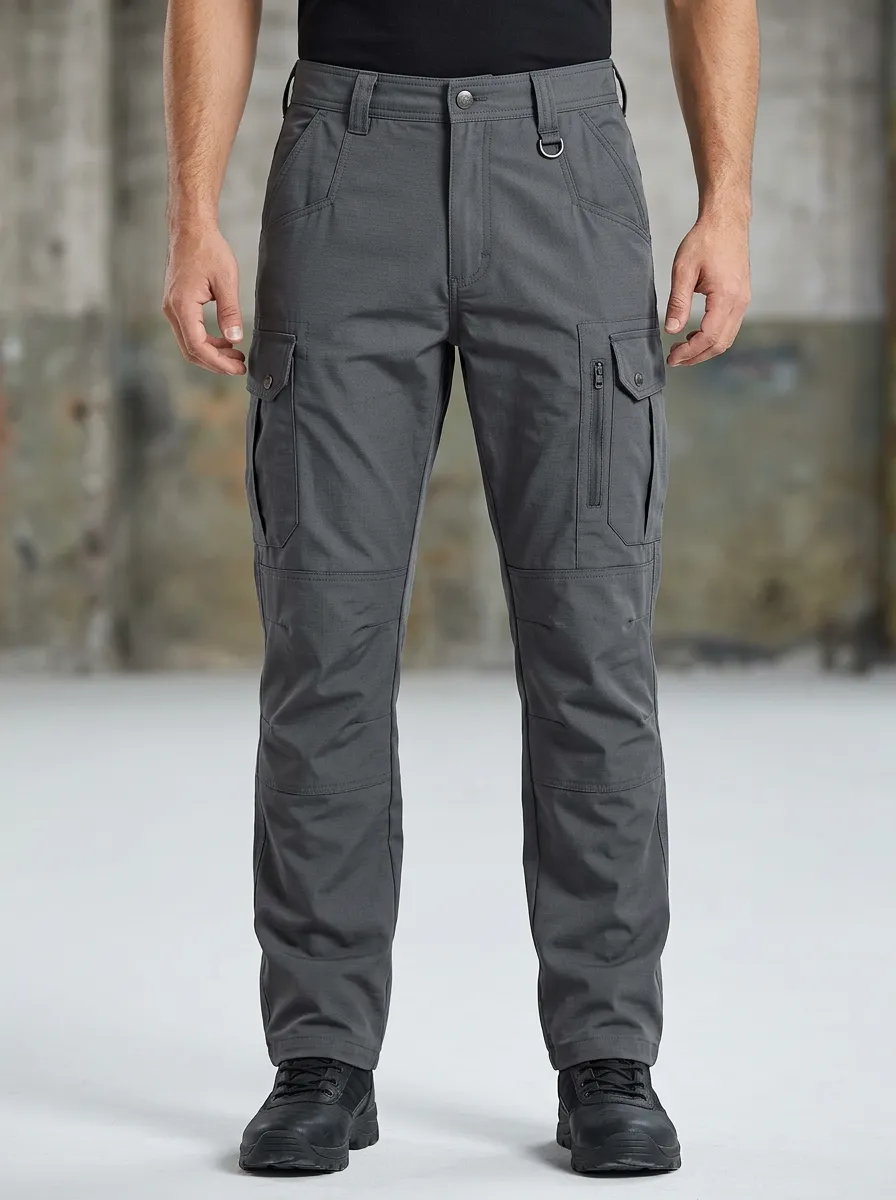 Adventure Utility with Field-Inspired Detailing Multi-Pocket Cargo Pants