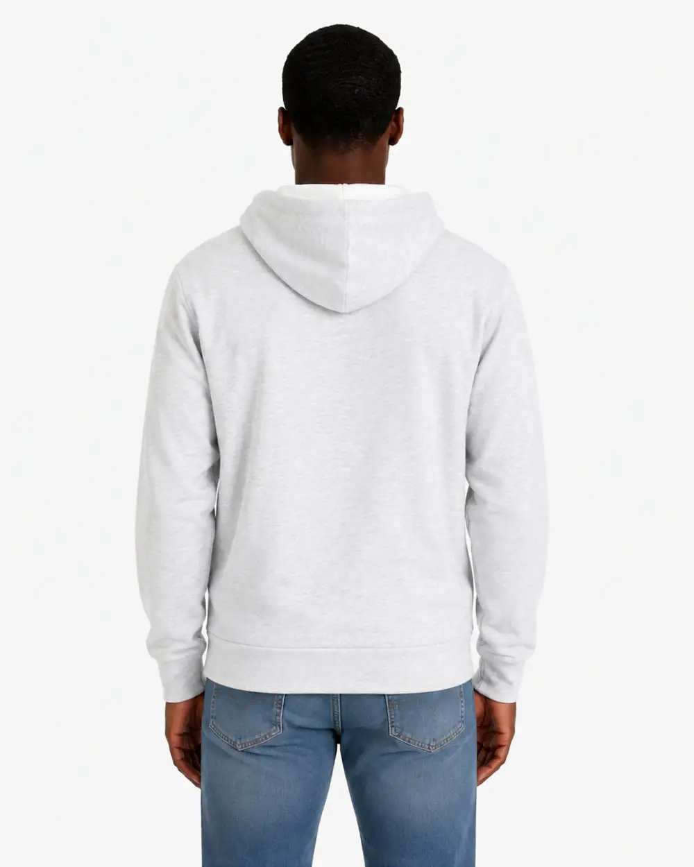 Relaxed Style Pullover Hooded Sweatshirt