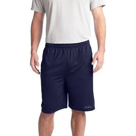 Men's Mesh Pocketed Shorts