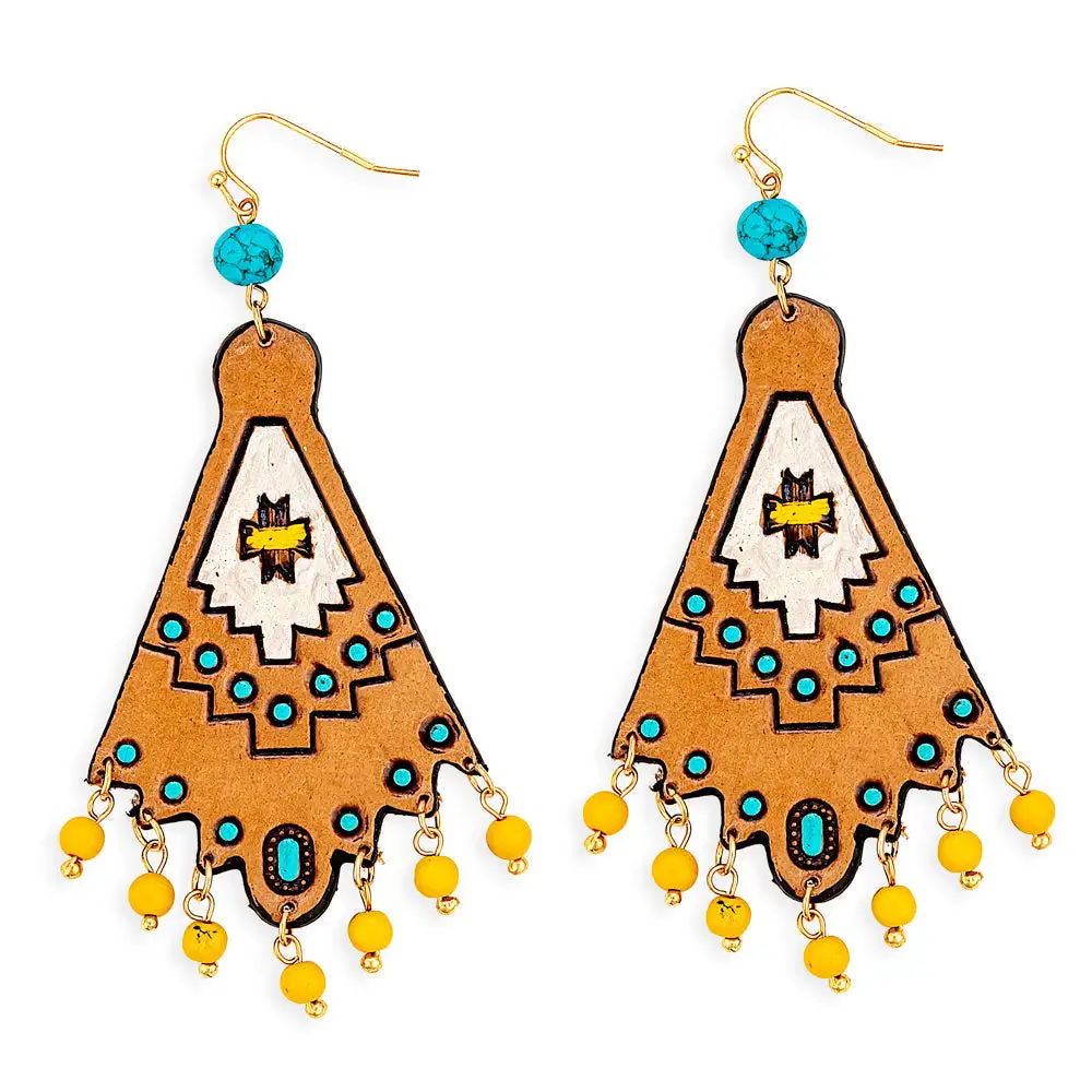 Subtle Expressive Celestial Sunburst Earrings