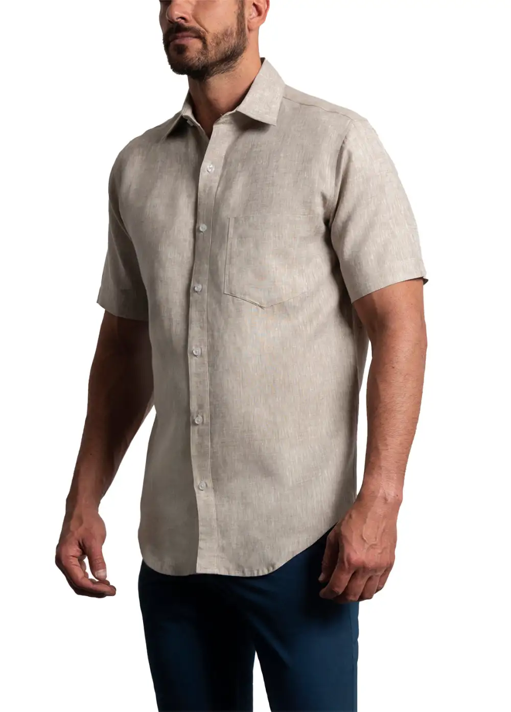 Camisa Mykonos Avena