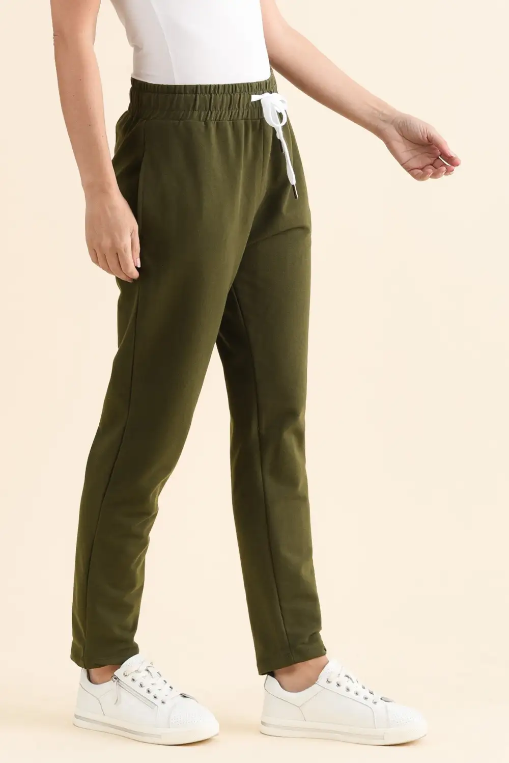 Sweatpants With Mid Rise