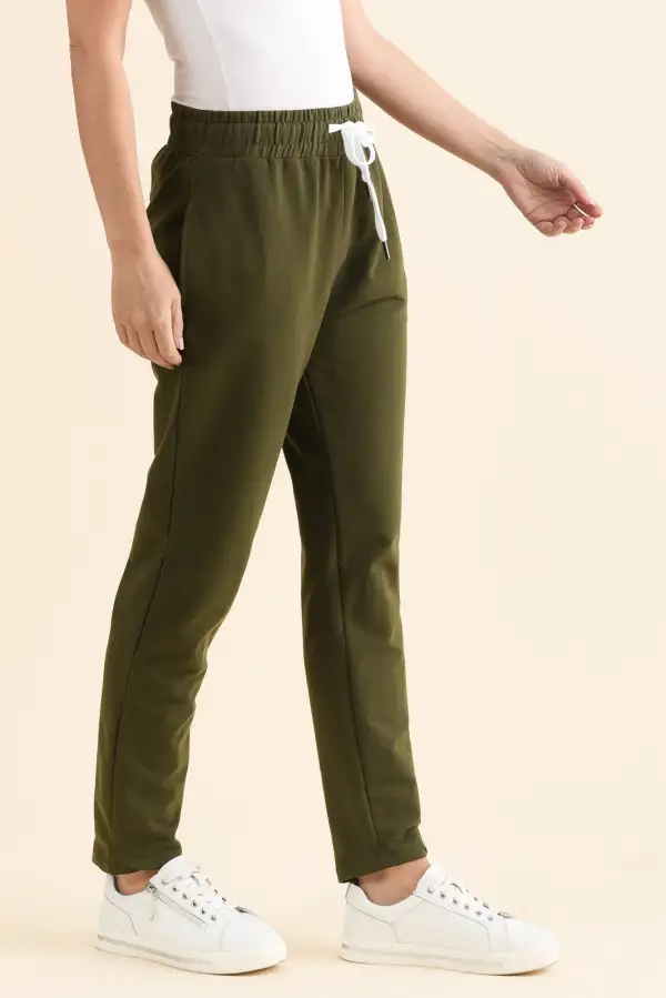 Sweatpants With Mid Rise