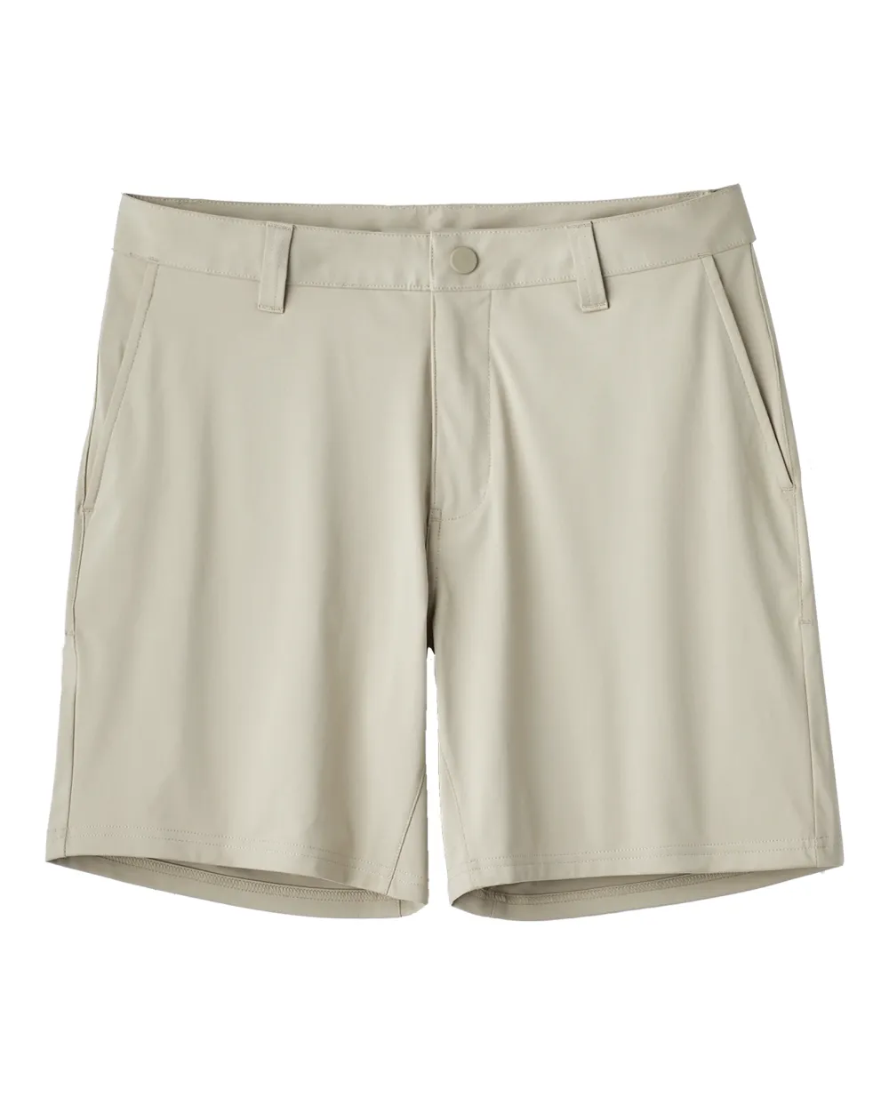 Beige Regular - Fit Men's Shorts