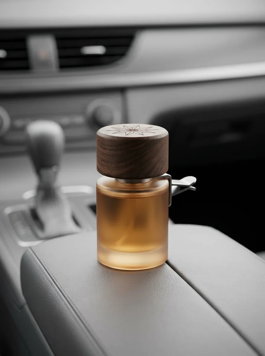 Wooden Star Car Interior Air Freshener