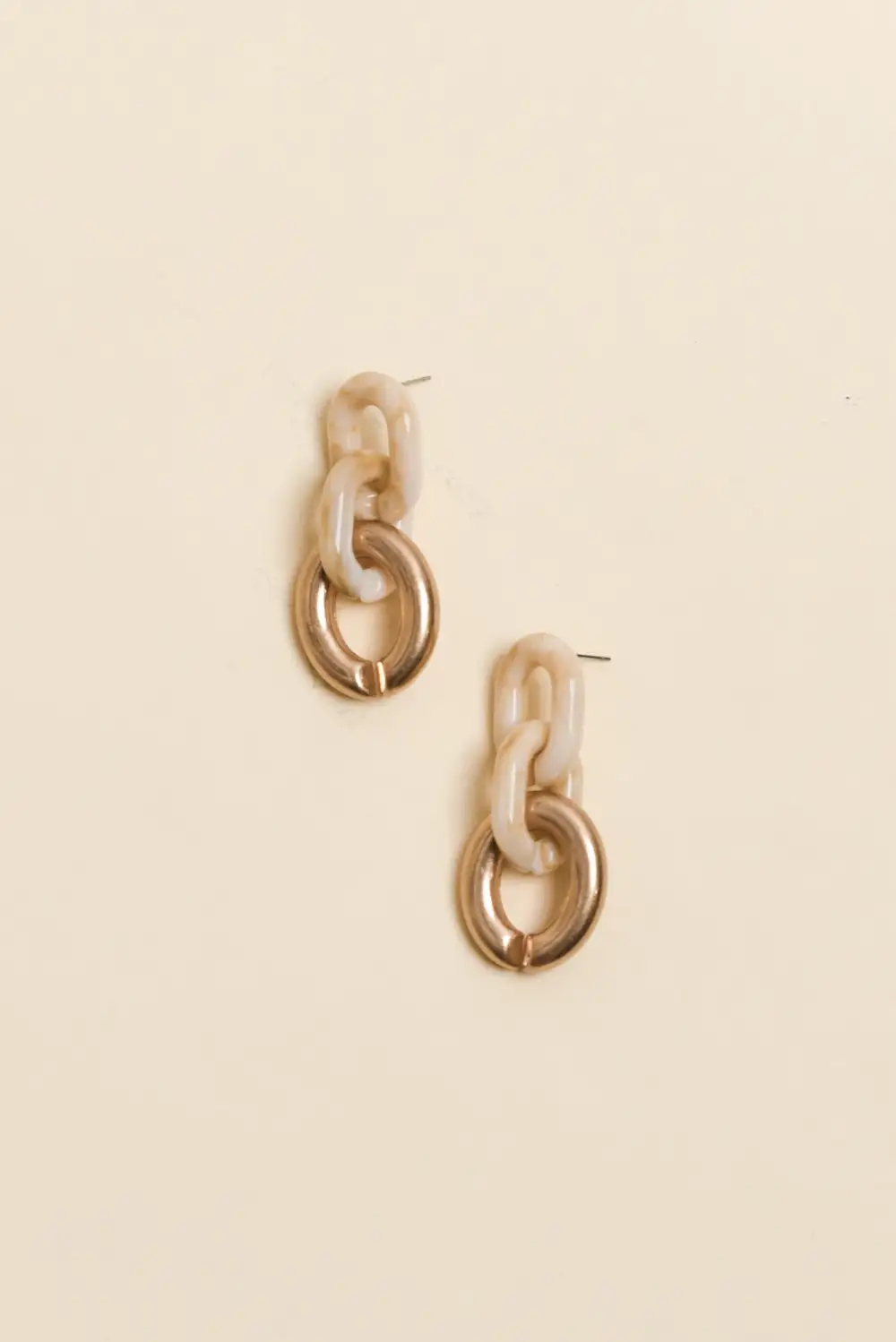 Circular Link Earrings