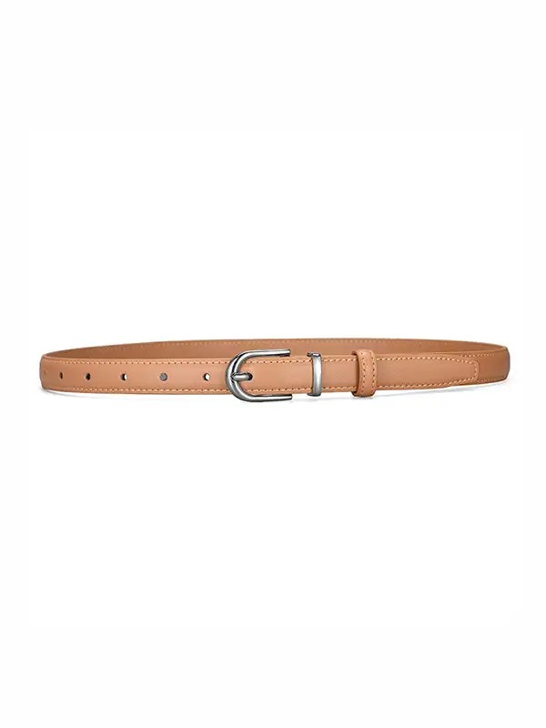 Structured Classic Buckle Belt