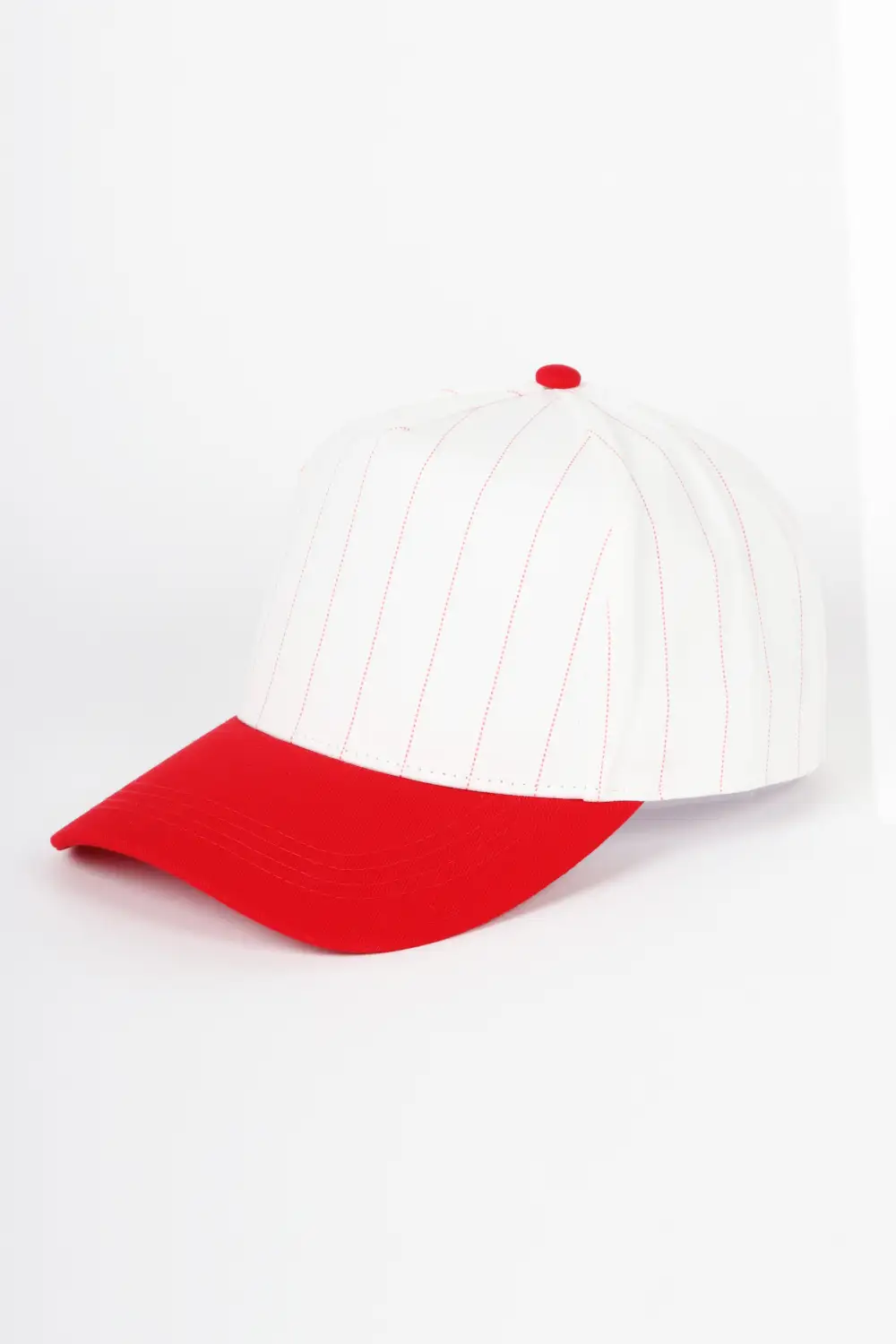 Pinstripe Two Tone Five Panel Panel Baseball Cap