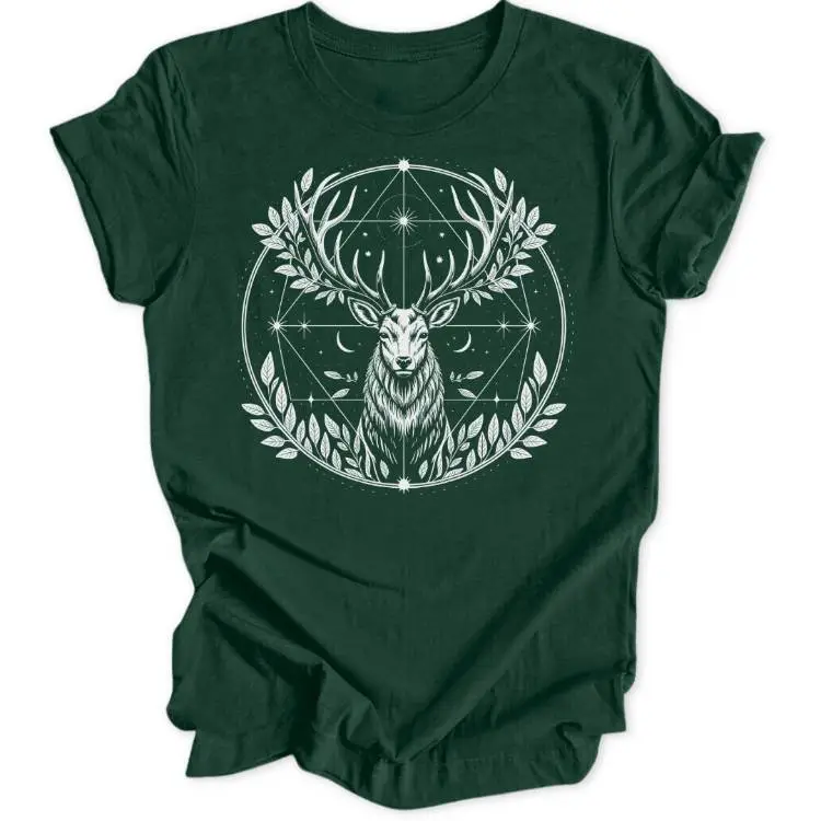 Deer Mandala Unisex T-Shirt