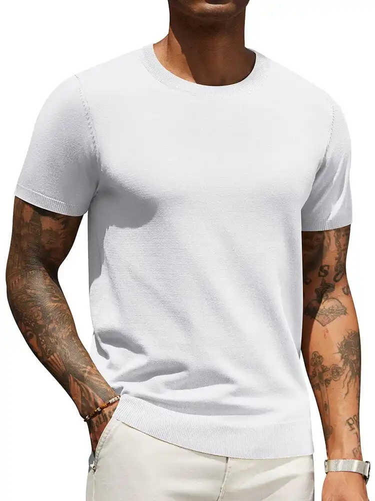 Smooth Knit T-Shirt
