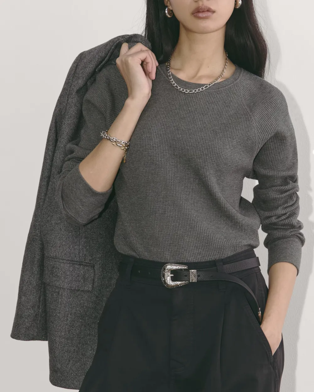 Regular-Fit Long-Sleeved Tee
