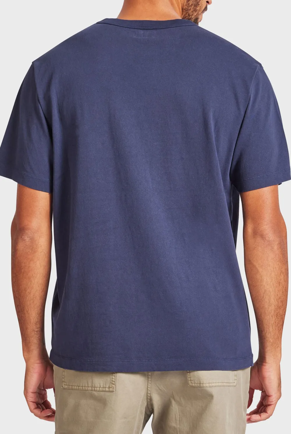 Crew Neck Solid Tee