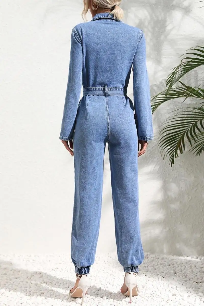 Isabella Denim Jumpsuit
