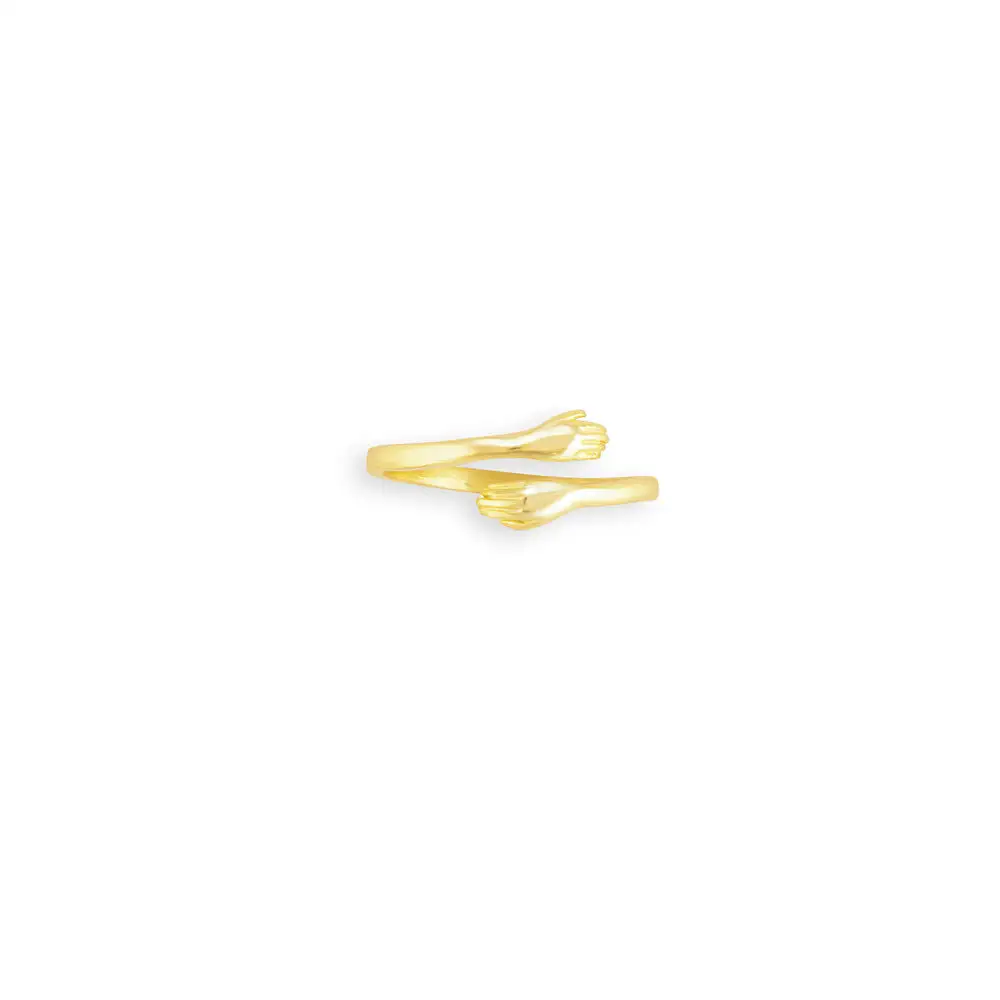 Classic Minimal Brass Adjustable Ring