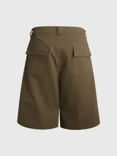 Everyday Zipper-Detail Shorts