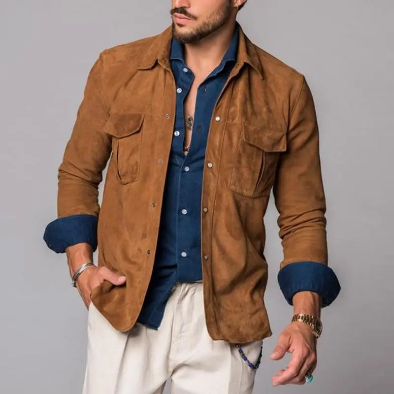 Rugged Pocket Collared Jacket