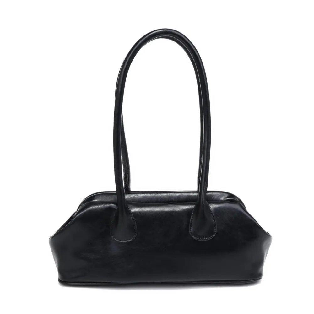 Midnight Muse Shoulder Bag - Black Leather
