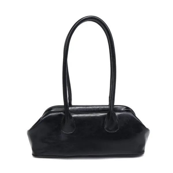 Midnight Muse Shoulder Bag - Black Leather