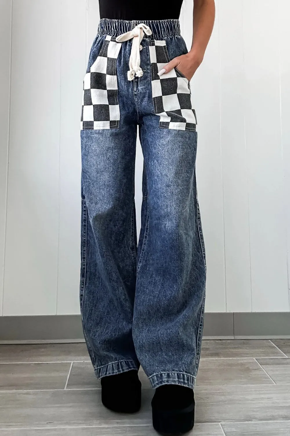 Polished Easy Layer Denim Jeans