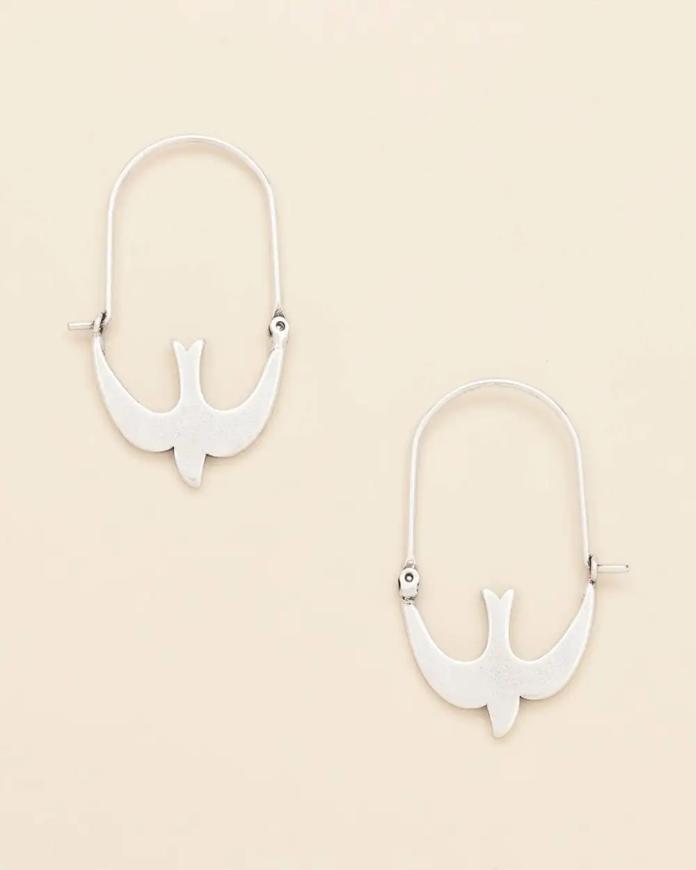 Refined Textured Hoop Earrings