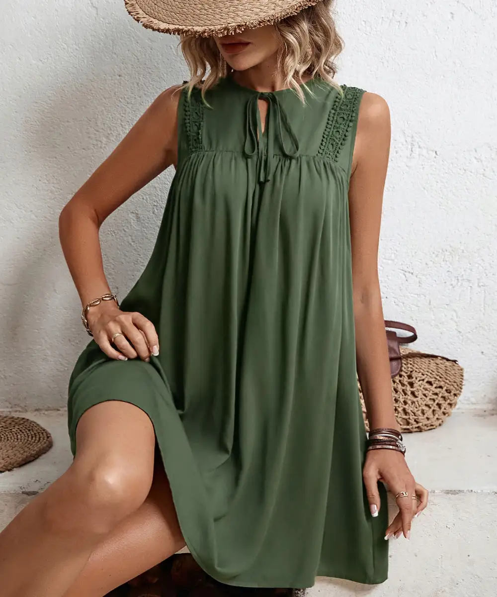 Marcella Flowy Swing Mini Dress
