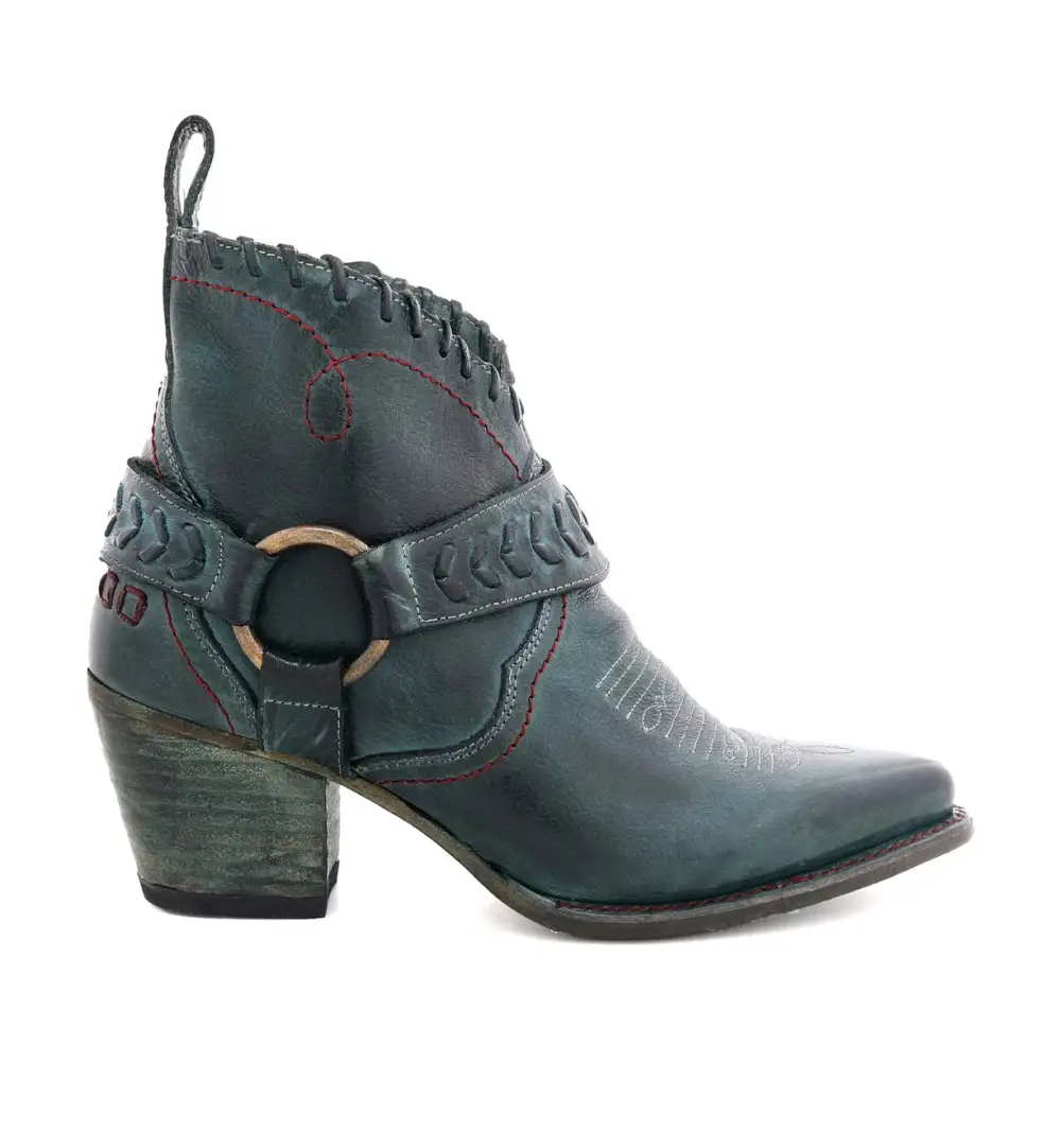 Harness Woven Western Boots