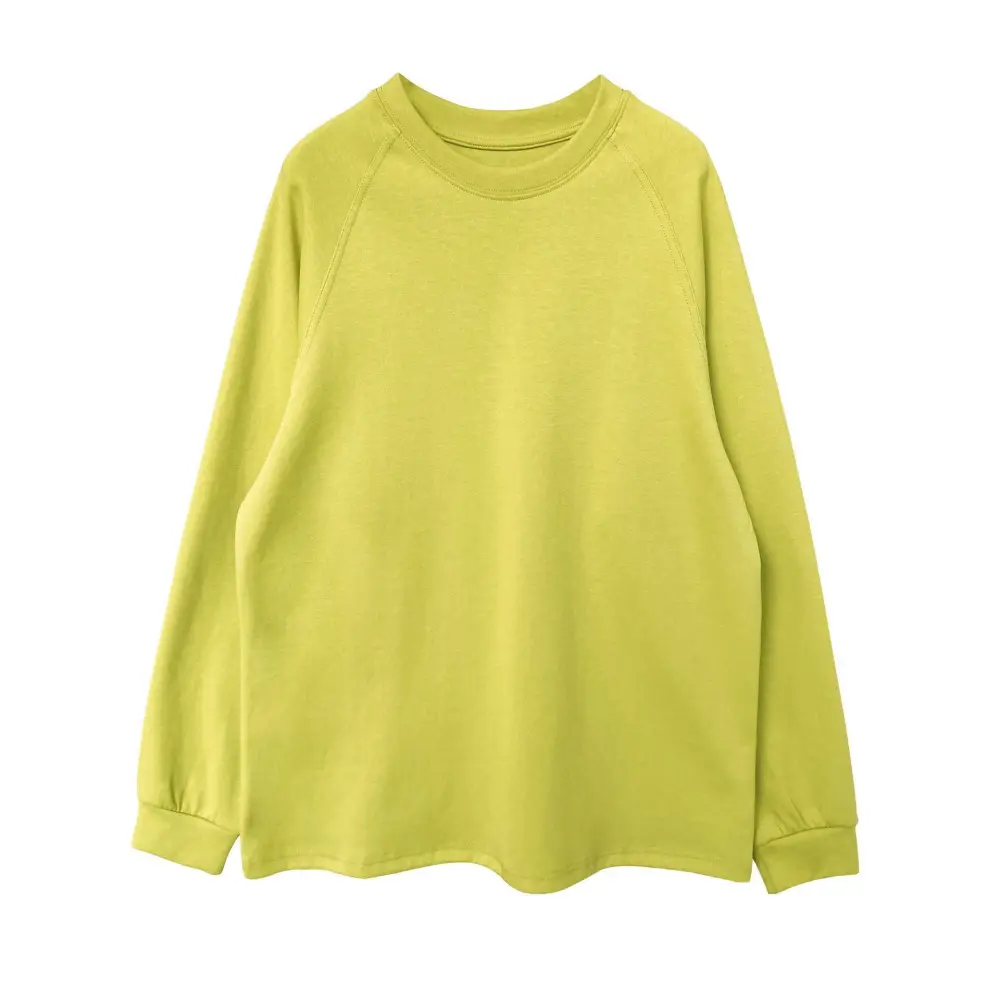 Classic Round Neck Long Sleeve T-Shirt