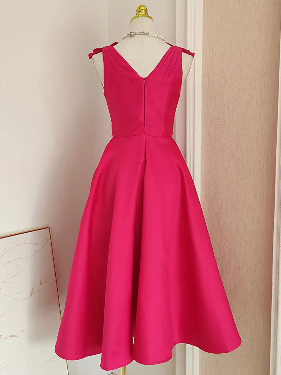 V Neck Swing Party Party Maxi Dress
