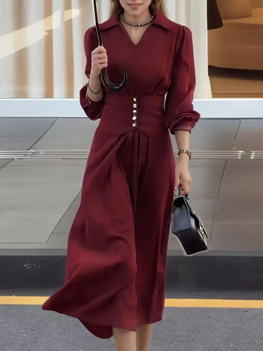 Soft Touch Long Sleeve Dress