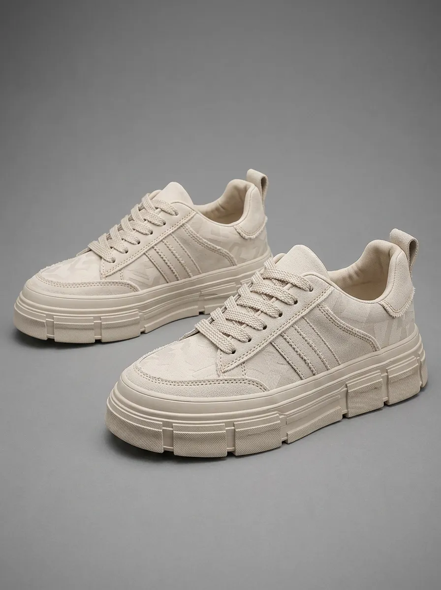 Men's Monogram Pattern Patterned Skate Shoes