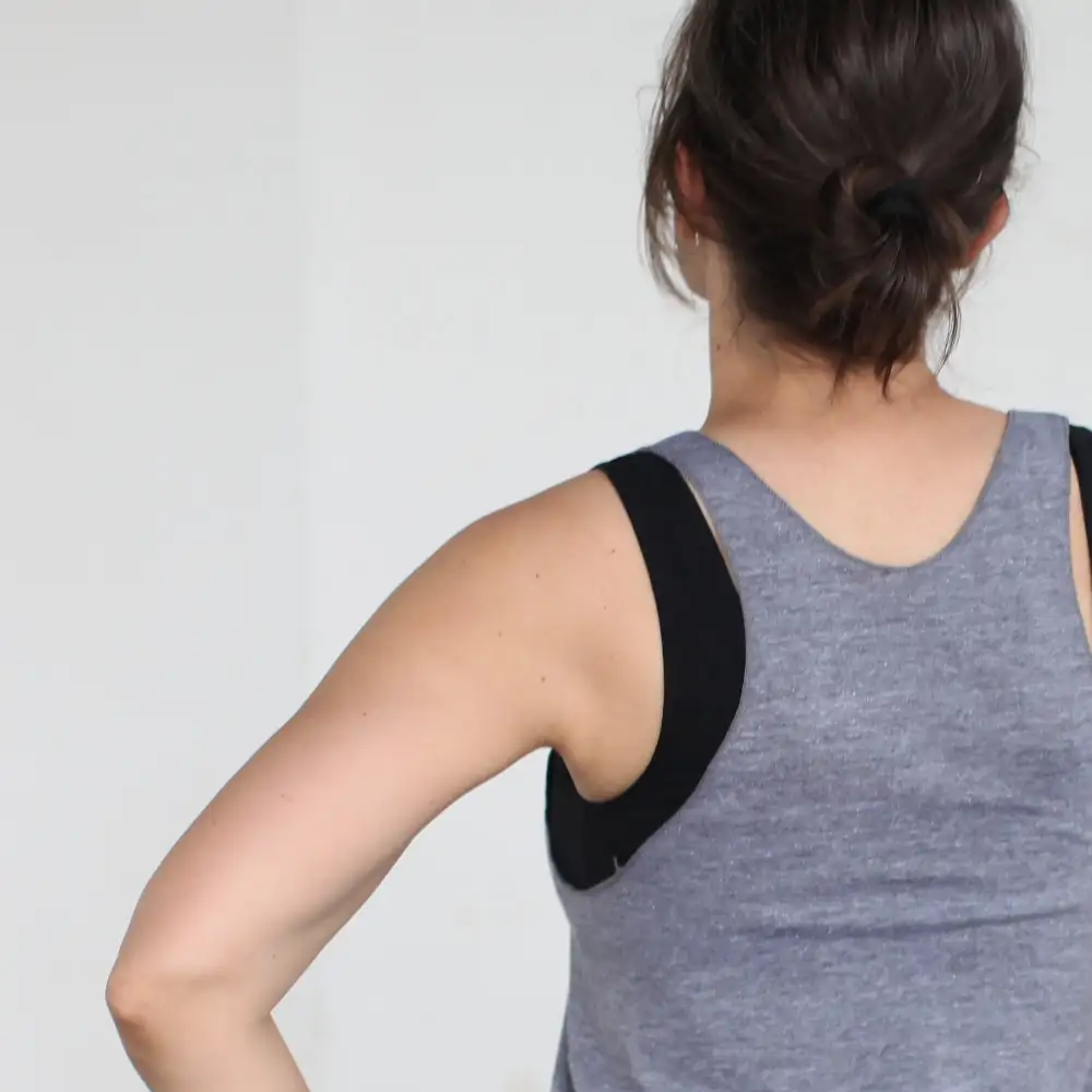 Cherry Graphic Racerback Tank Top