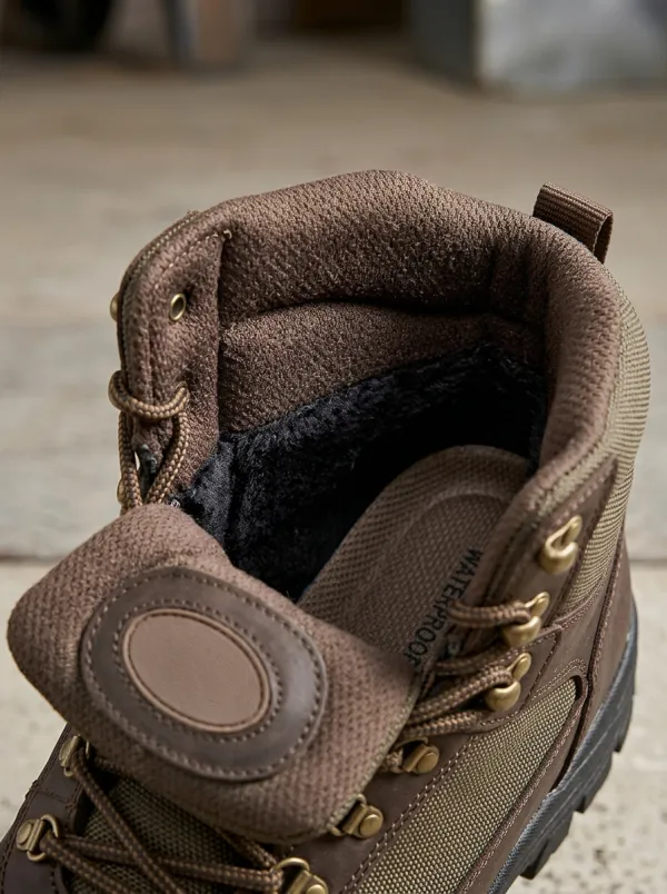 All-Terrain-Look Tactical Men's Waterproof Work Boots