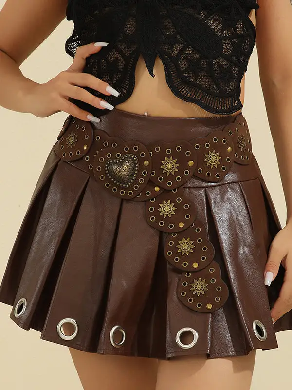 Rivet Detail Panel Belt