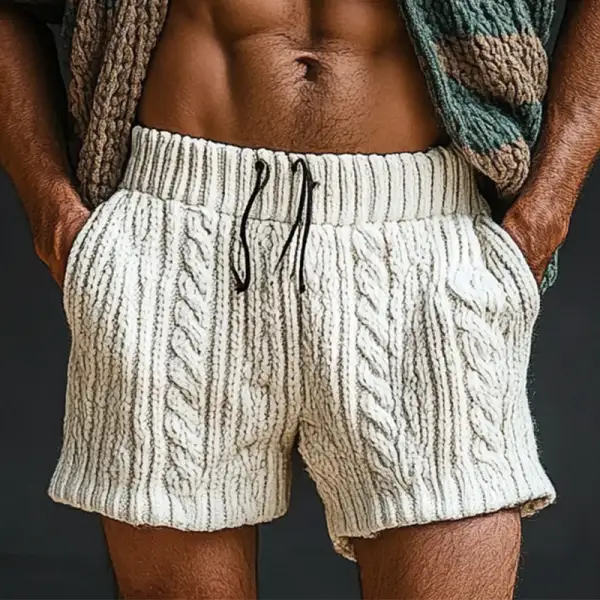Knit Casual Shorts