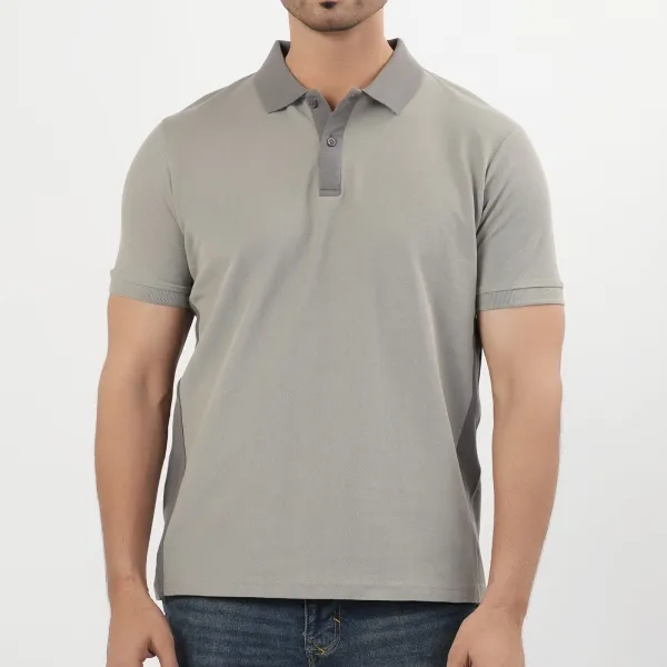 Men's Casual Classic Collared Polo T-Shirt