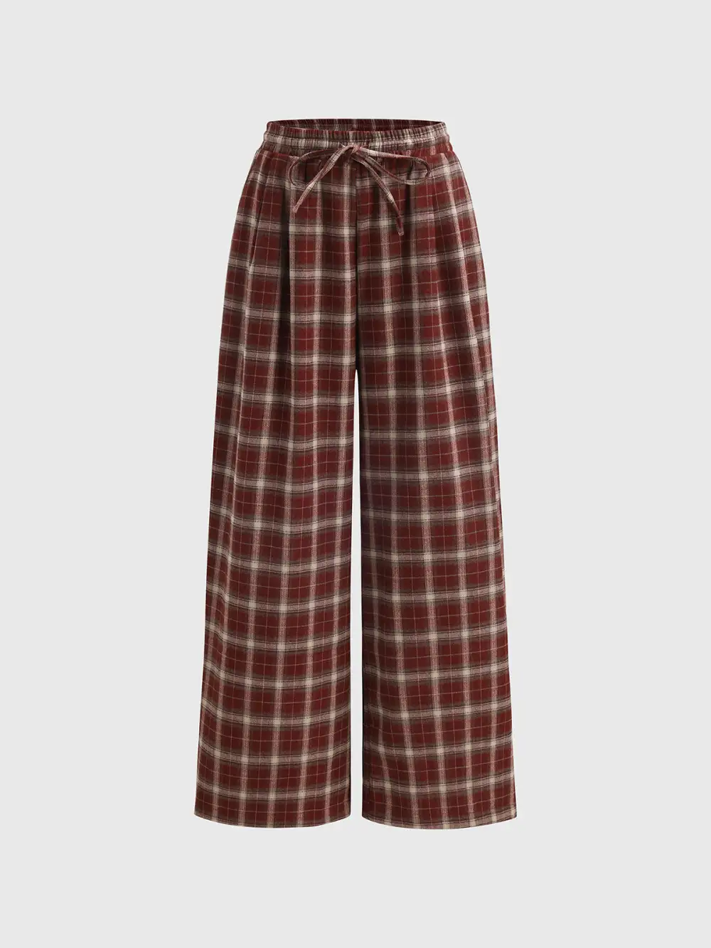 Relaxed Drawstring-Waist Drawstring Pants