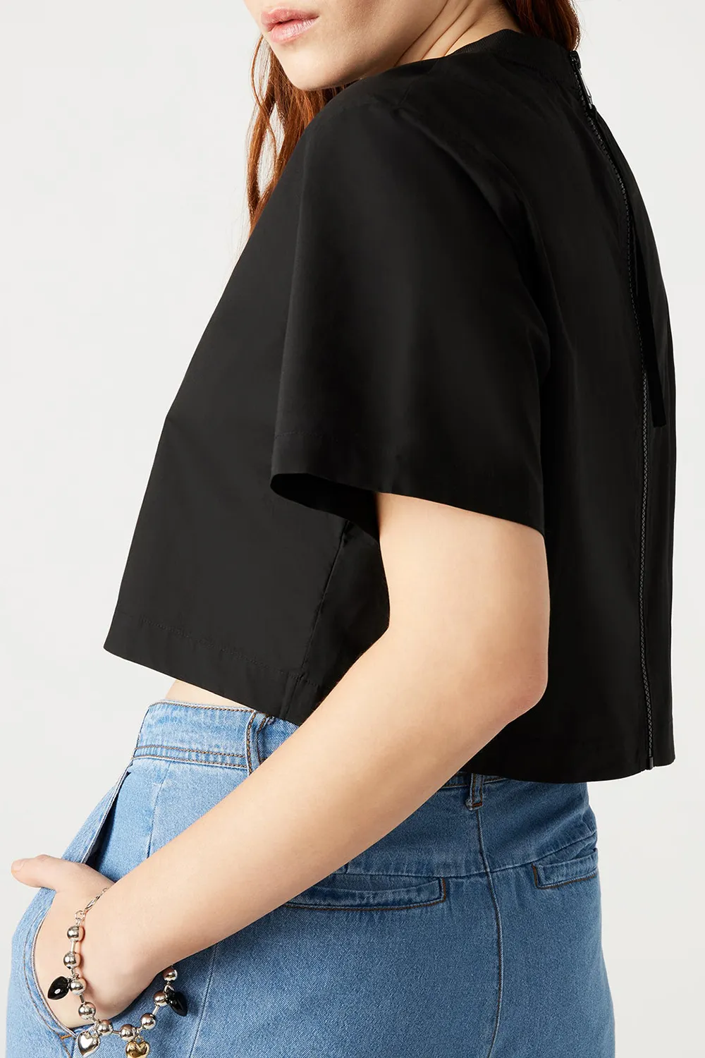 CREW NECK TOP KHAKI