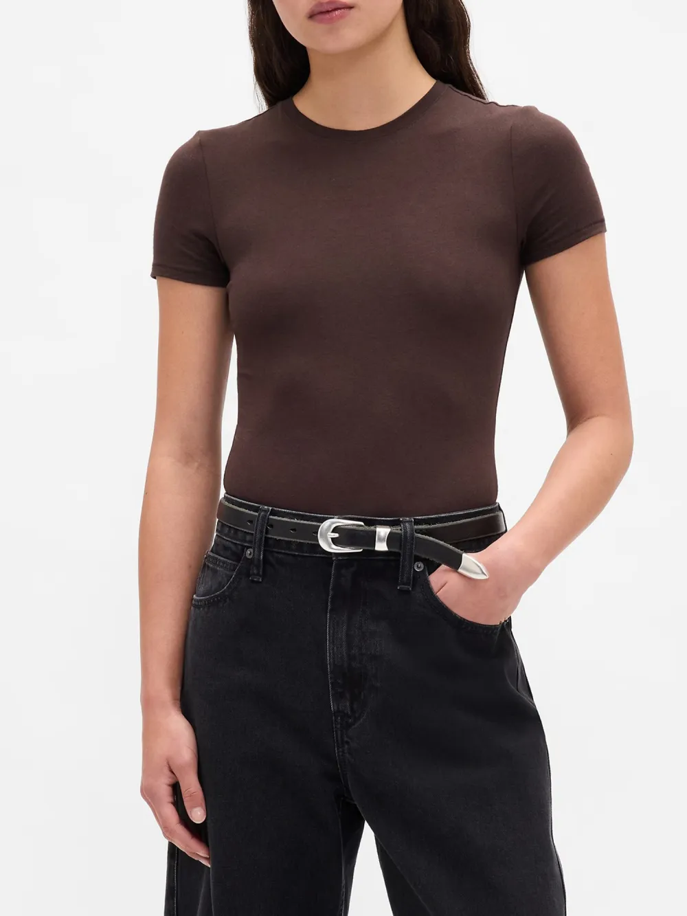 Fitted One-Piece T-Shirt