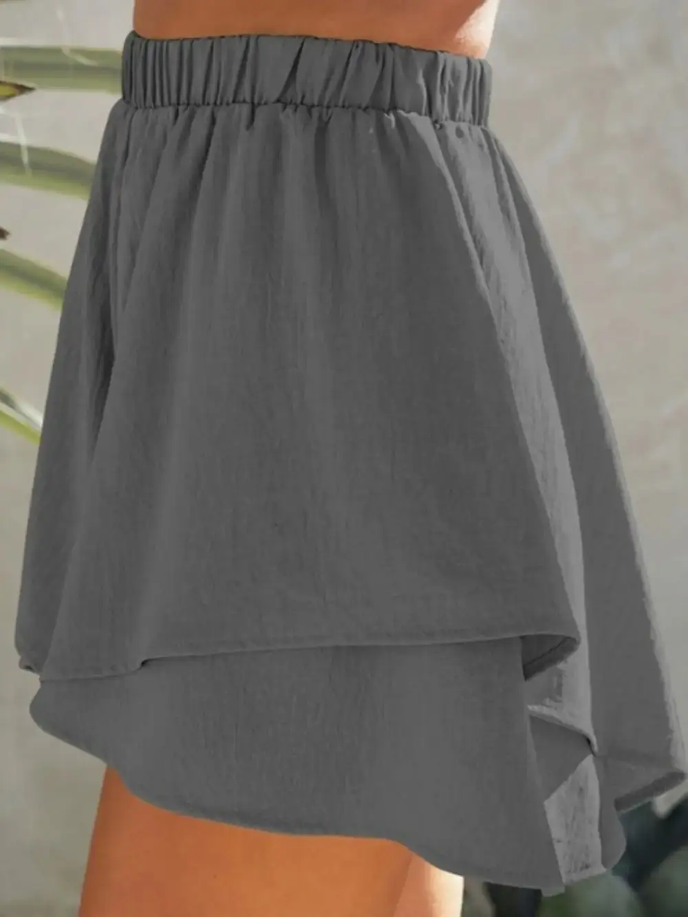Lounge Elastic Waist Shorts