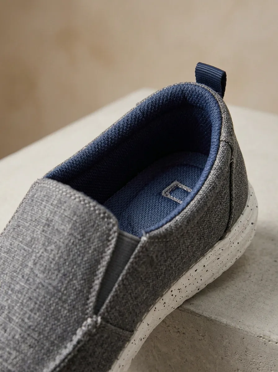 Streetwear Textured Graphic Daily Wear Men's Stretch Canvas Shoes
