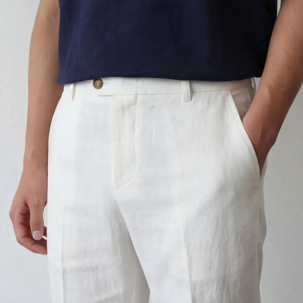 Minimal Linen Pants