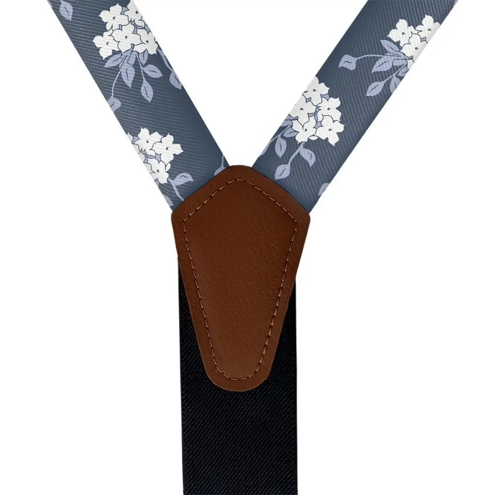 Bouquet Floral Pattern Suspenders
