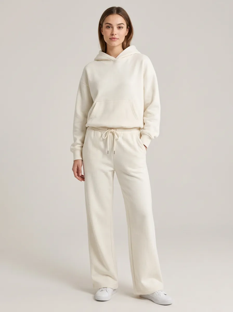 Women's Off Duty Hooded Sweatpants Set