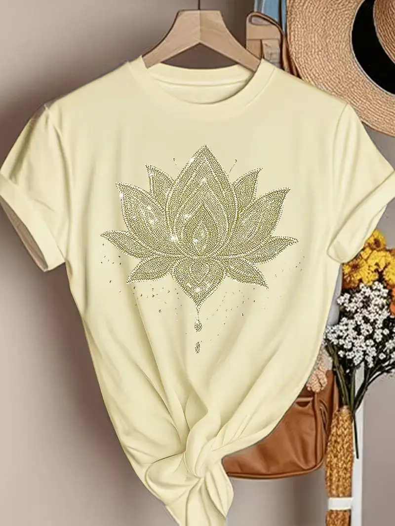 Floral Everyday Casual T-Shirt