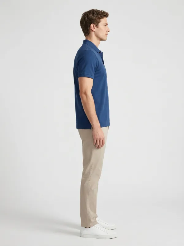 Refined Easy-Fit Men's Polo Shirt