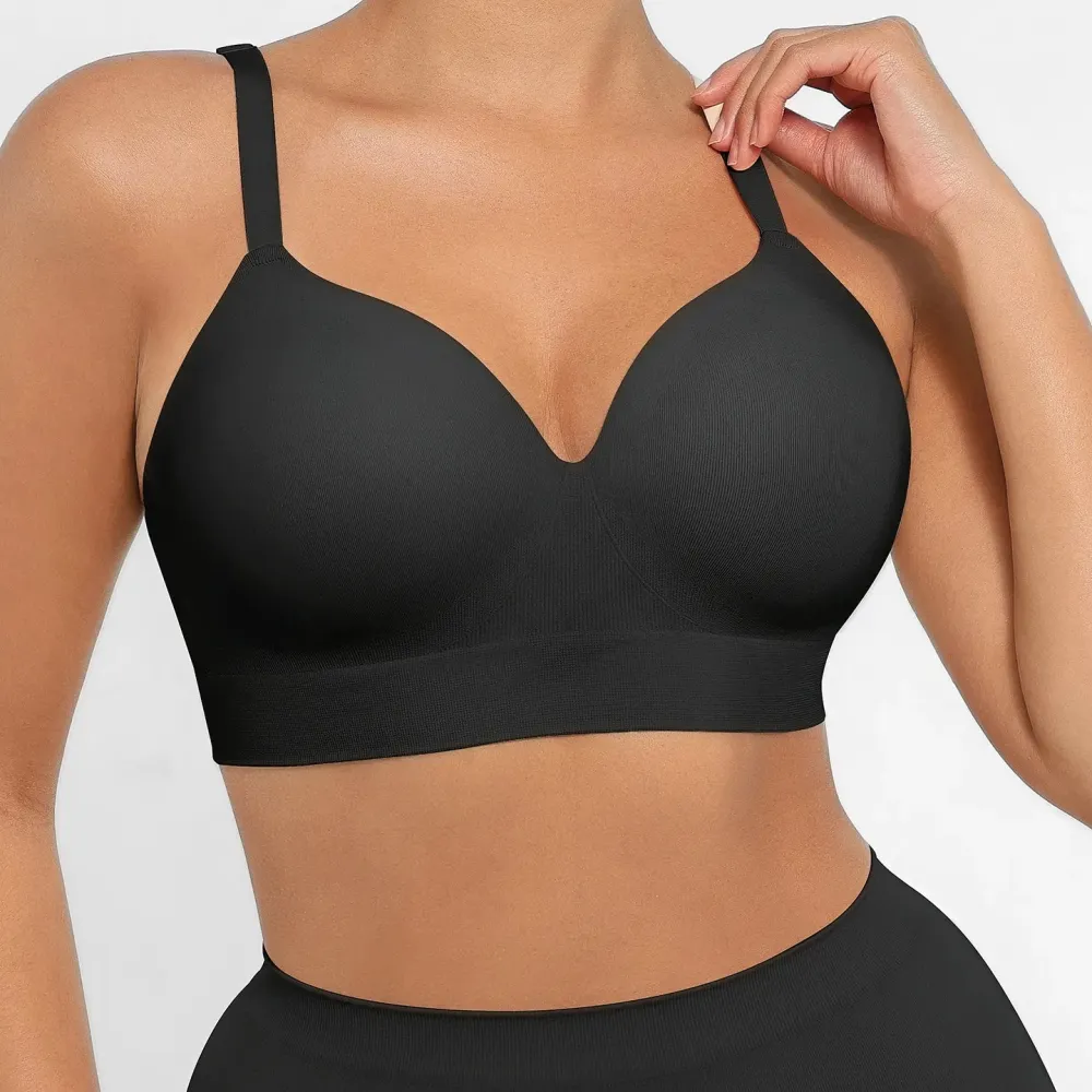 Seamless Wireless Support Bra