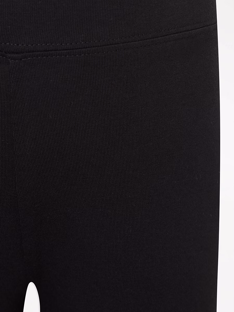 Black Cotton Rich Jersey School Cycling Shorts 5 Pack detail 2