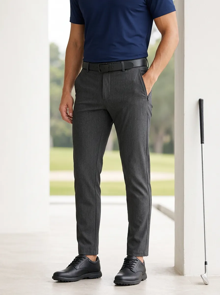 Men's Everyday Herringbone Stretch Golf Pants
